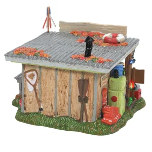 Enesco Snow Village Christmas Vacation Selling The Bait Shop #6011426