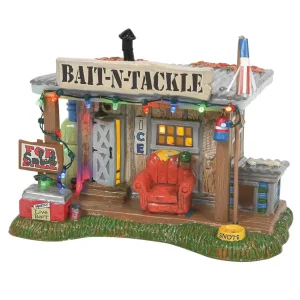 Enesco Snow Village Christmas Vacation Selling The Bait Shop #6011426