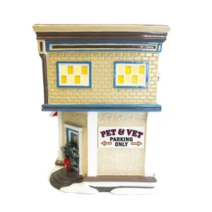 Enesco Snow Village Pet & Vet #6011434