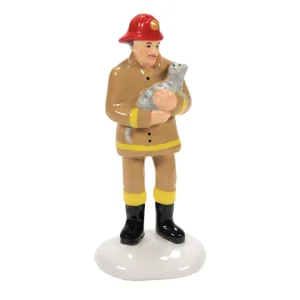 Enesco Snow Village Safe And Sound #6011423