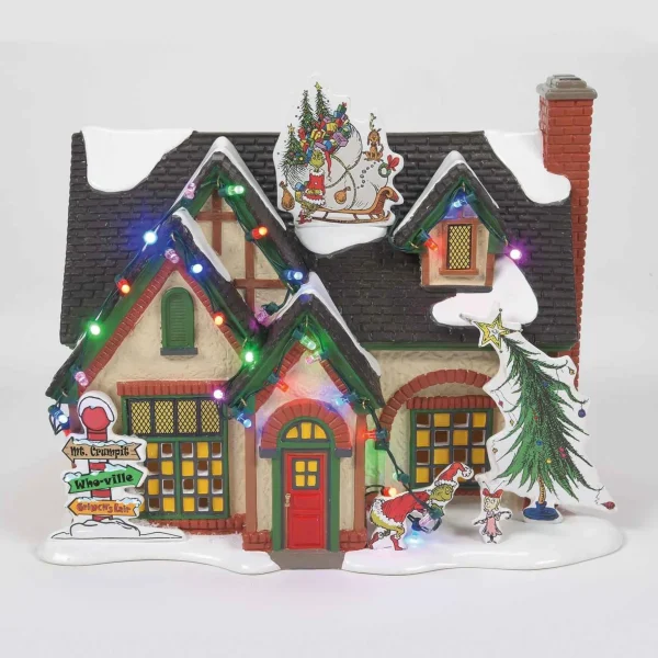 Enesco Snow Village The Grinch House #6011416